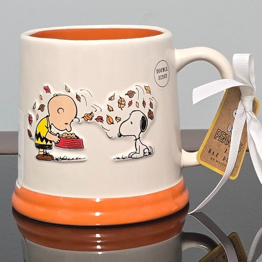 NWT Rae Dunn x Peanuts Be Giving XL Mug